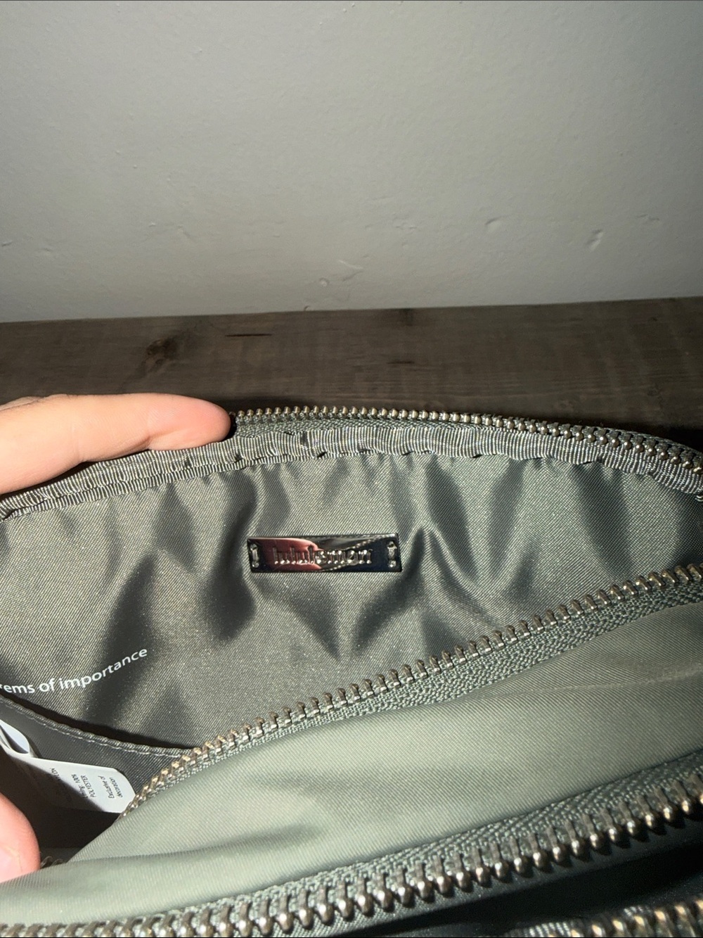 Lululemon Athletica Olive Green Camera Crossbody Bag - Picture 9 of 12
